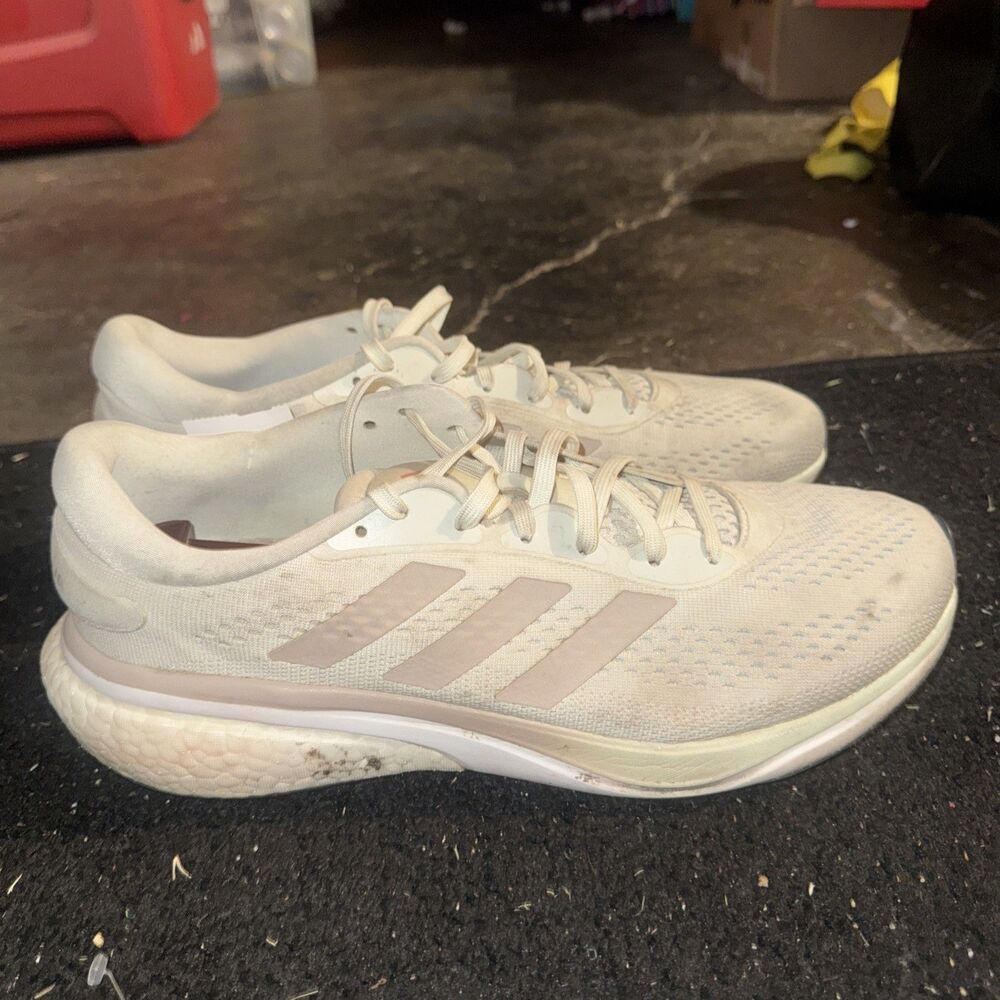 Men's adidas Supernova 2 Running Shoes Grey Size 12